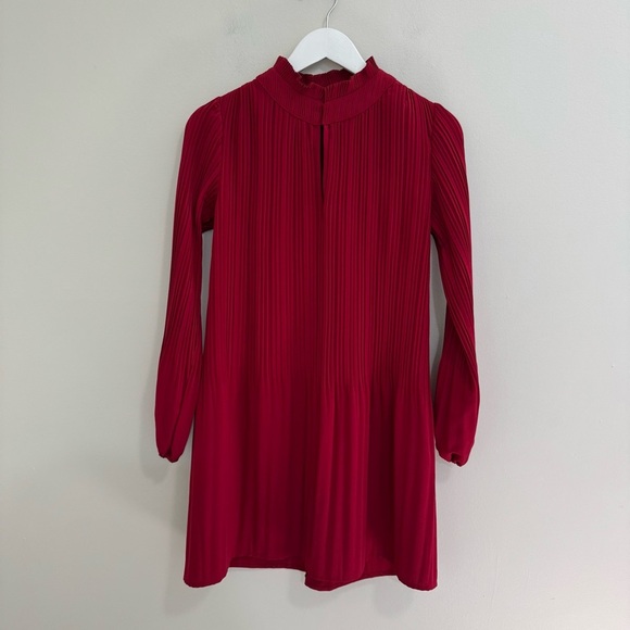 Maje Mock Neck Mini Dress - Picture 2 of 8